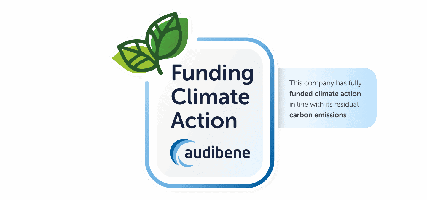 klimaschutz siegel audibene